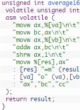 RL78’s Inline Assembly on GCC