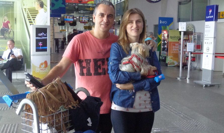 A viagem para o Canadá