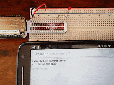 Getting started with the Onion Omega 2+ and Node.js